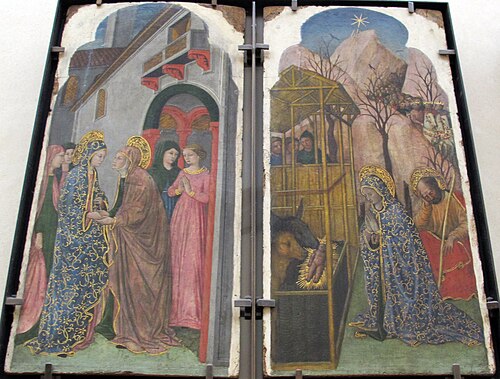 La Nativité, 1450, Giovanni Francesco da Rimini