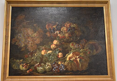 Nature morte à la coupe de cristal, 1700, Giovanni Paolo Castelli