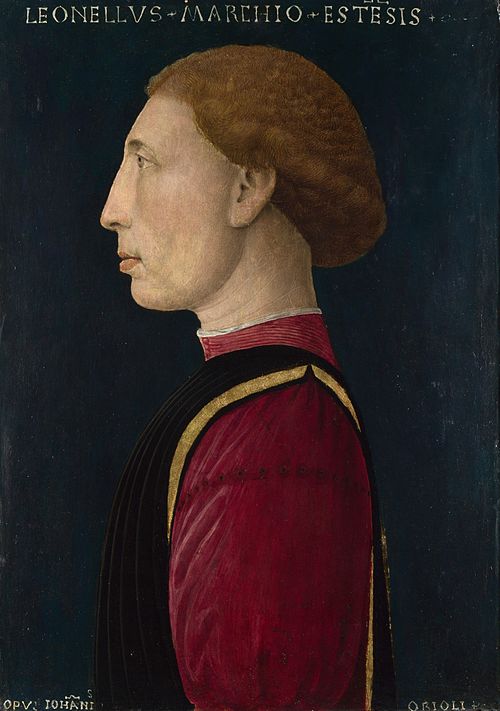 Leonello d'Este, 1447, Giovanni da Oriolo
