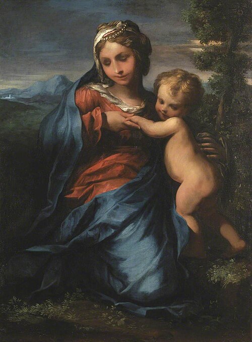Virgin and Child, 1600, Giulio Cesare Amidano