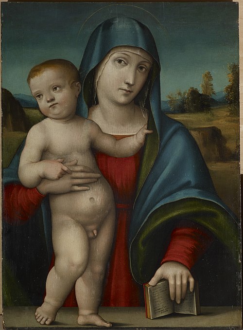 Vierge à l'Enfant, , Giulio Francia