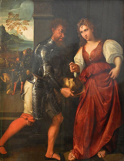 Salomé recevant la tête de saint Jean-Baptiste, 1601, Giuseppe Caletti