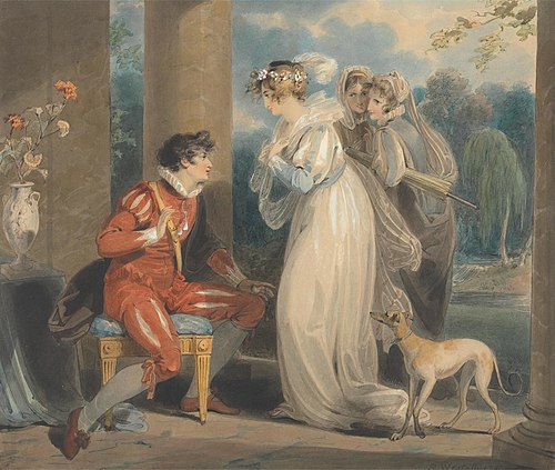 Rosebud, or the Judgement of Paris, 1791, Richard Westall