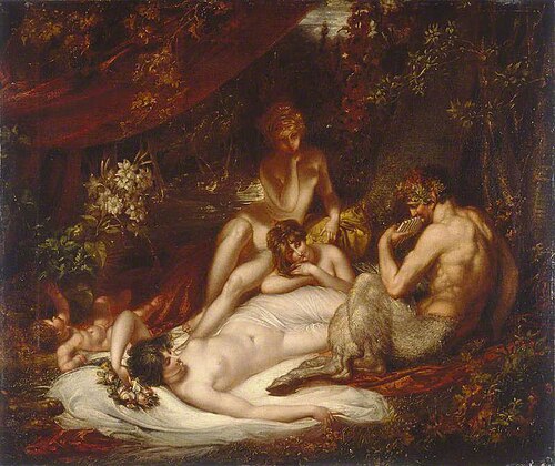 The Bower of Pan, 1800, Richard Westall