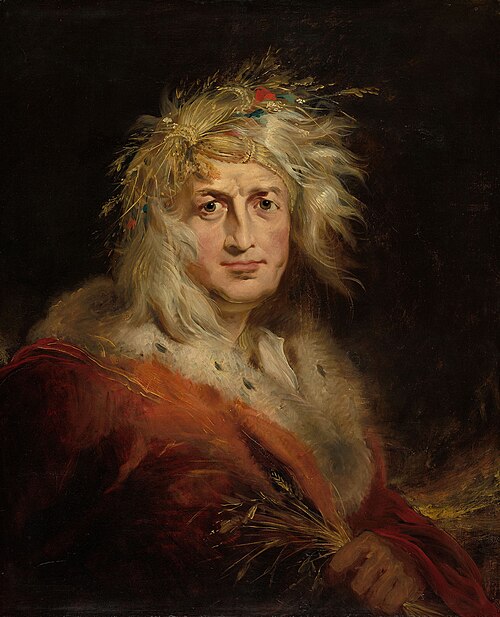 David Garrick as King Lear, 1815, Richard Westall