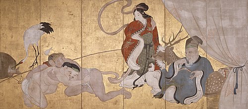 Seven Gods of Good Fortune, , Hanabusa Itchō