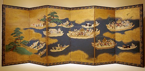 Hiyoshi-Sannō Festival, , Hanabusa Itchō
