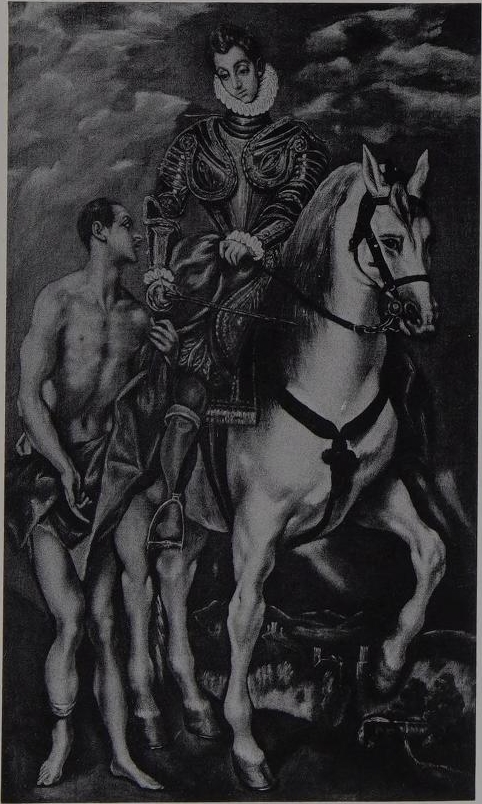 Saint Martin and the Beggar, 1610, Jorge Manuel Theotocopouli