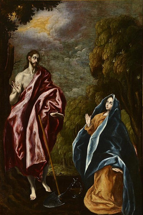 Noli me tangere, 1610, Jorge Manuel Theotocopouli