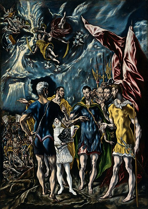 The Martyrdom of Saint Maurice, 1625, Jorge Manuel Theotocopouli