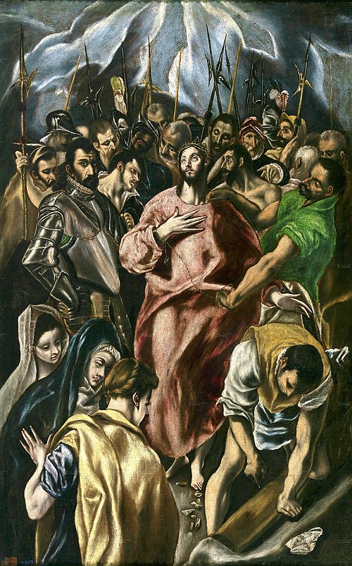 Disrobing of Christ (by J.M.Theotocópuli), 1606, Jorge Manuel Theotocopouli