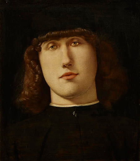 Portrait of a young man, 1500, Lorenzo Lotto