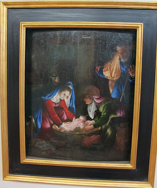 Lavanda di Gesù Bambino, , Lorenzo Lotto