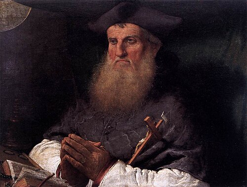 Ritratto del vescovo Tommaso Negri, 1527, Lorenzo Lotto