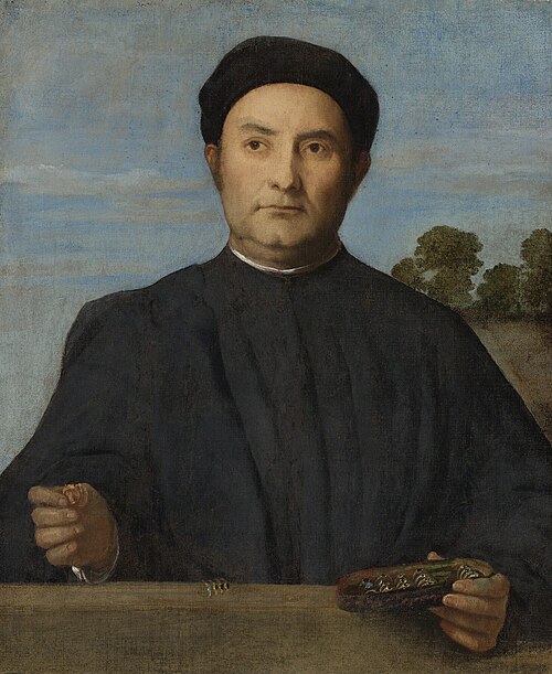 Portrait of a Jeweler, 1509, Lorenzo Lotto