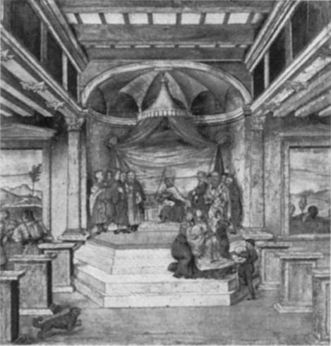 Ester e Assuero, 1527, Lorenzo Lotto