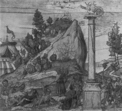 Adorazione del serpente di bronzo, 1525, Lorenzo Lotto
