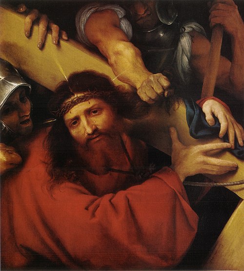 Le Portement de croix, 1526, Lorenzo Lotto
