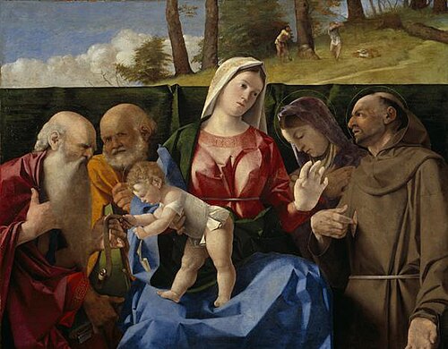 The Virgin and Child with Saints, 1505, Lorenzo Lotto