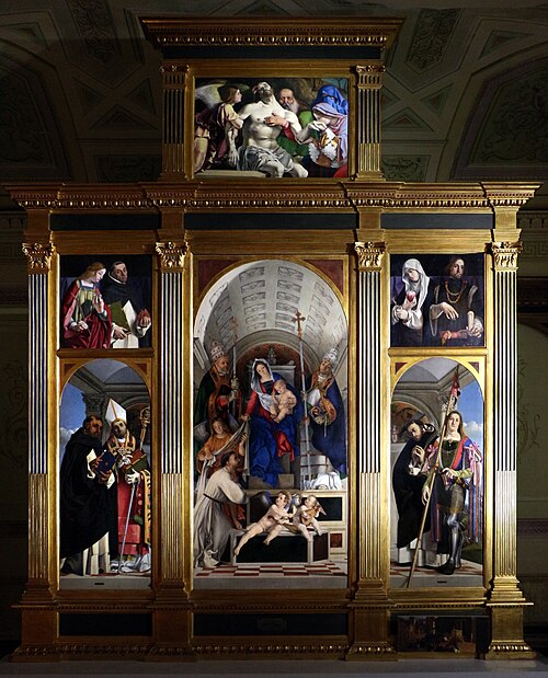 polyptyque de Recanati, 1506, Lorenzo Lotto