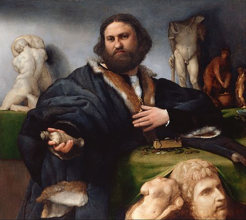 Portrait d'Andrea Odoni, 1527, Lorenzo Lotto
