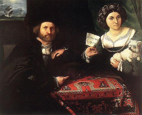 Husband and Wife, 1524, Lorenzo Lotto