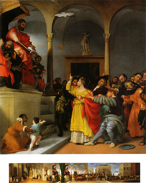 Retable de Sainte Lucie, 1532, Lorenzo Lotto