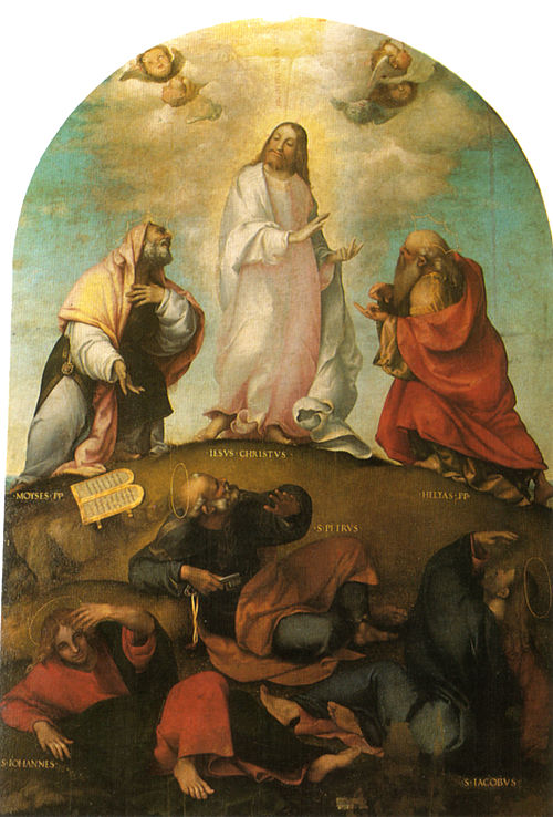Transfiguration of Christ, 1510, Lorenzo Lotto