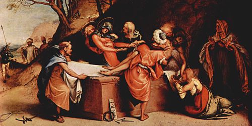 The Entombment of Christ (Lotto), 1513, Lorenzo Lotto