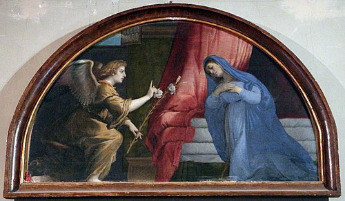 A Anunciação, 1532, Lorenzo Lotto