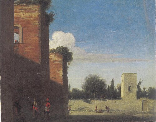 The Walls of Rome, 1626, Goffredo Wals