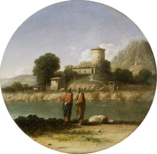 Landscape with Christ and Saint John the Baptist, 1631, Goffredo Wals