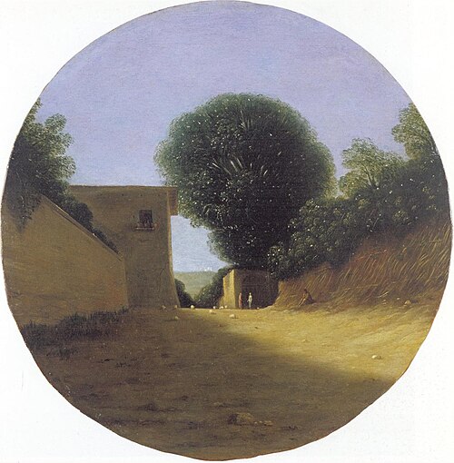 A country road by a house, 1619, Goffredo Wals