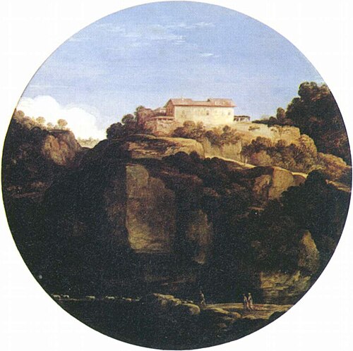 Southern Ideal Landscape (The House on the Hill), 1623, Goffredo Wals