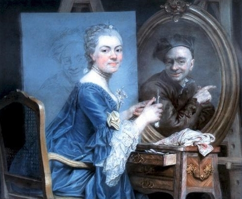 Autoportrait, 1775, Marie-Suzanne Roslin