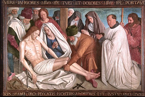Pietà de Nouans, 1460, Jean Fouquet