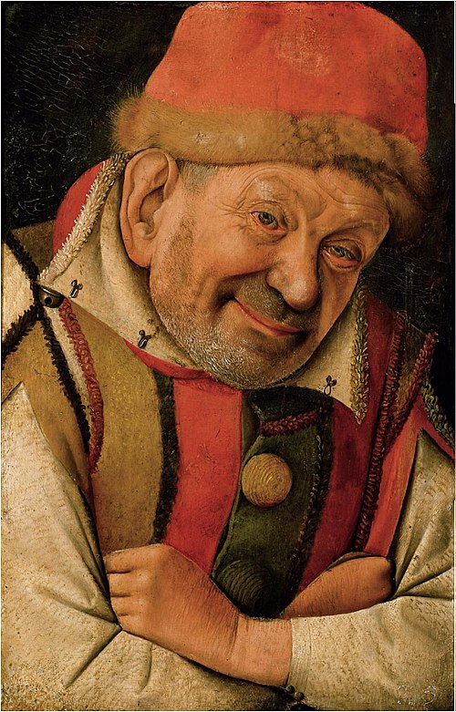 Portrait du bouffon Gonella, 1447, Jean Fouquet