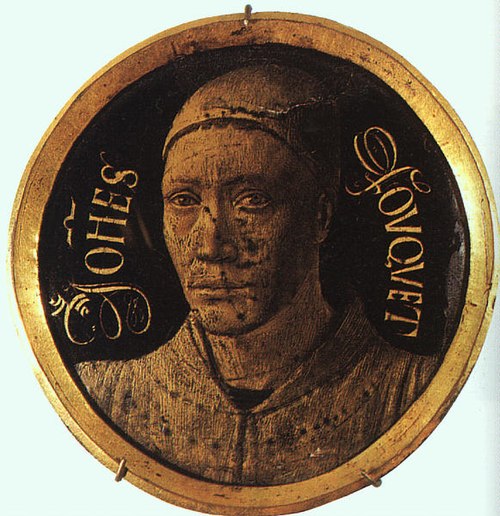 autoportrait de Jean Fouquet, 1453, Jean Fouquet
