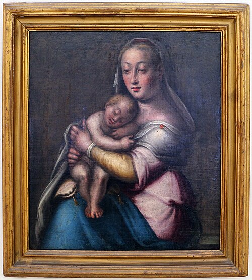 Madonna with sleeping Child, , Barbara Longhi