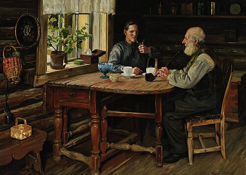 Øktakaffe, 1900, Gustav Wentzel