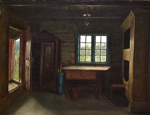 Kitchen Interior, 1879, Gustav Wentzel