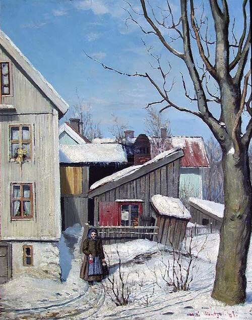 From Briskeby, 1881, Gustav Wentzel