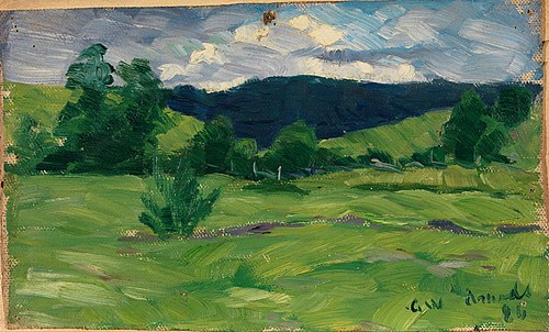 Summer, 1886, Gustav Wentzel