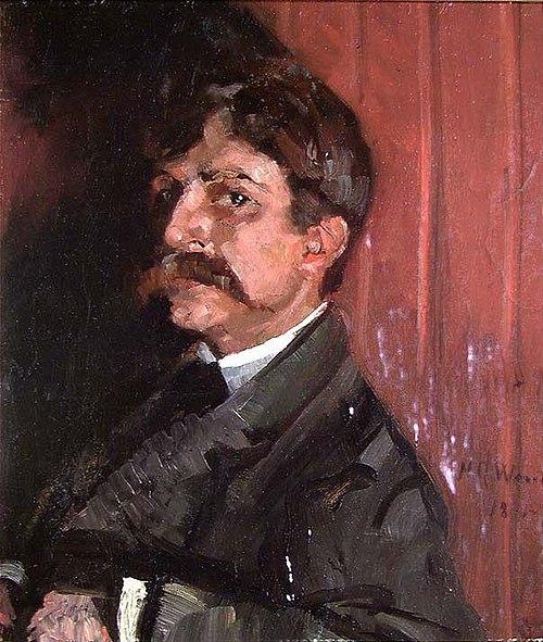 Portrait of the Painter Eyolf Soot, 1887, Gustav Wentzel