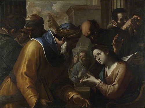 Christ disputing with the Doctors, 1664, Gregorio Preti