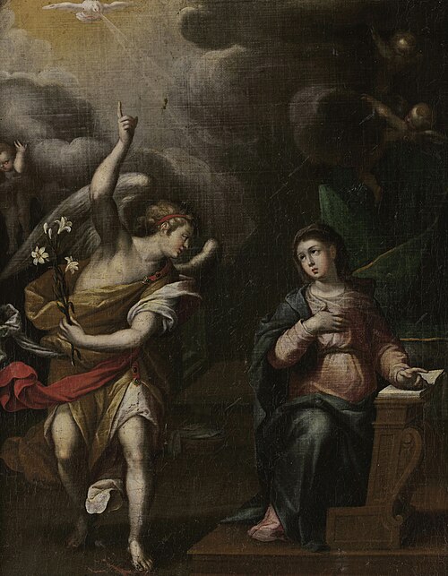 Annunciation, , Gregorio Vásquez de Arce y Ceballos