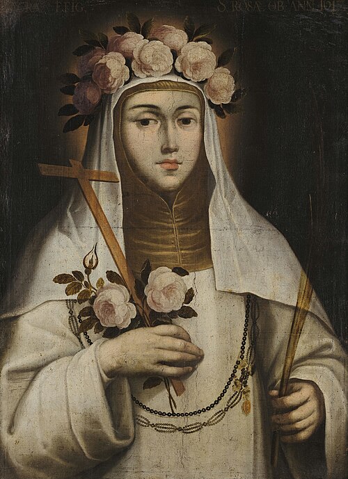Saint Rose of Lima, 1700, Gregorio Vásquez de Arce y Ceballos