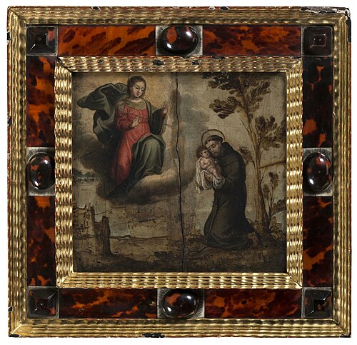 The Virgin, the Child and Saint Francis of Assisi, , Gregorio Vásquez de Arce y Ceballos