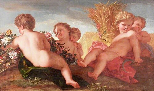Spring and Summer, 1732, Jacob de Wit