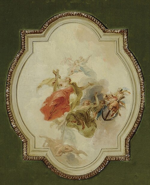 Triumph of the three Christian Virtues, , Jacob de Wit